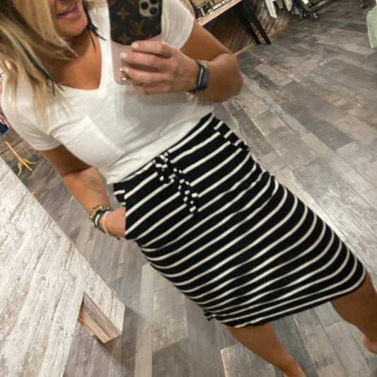 Cotton Tie skirt